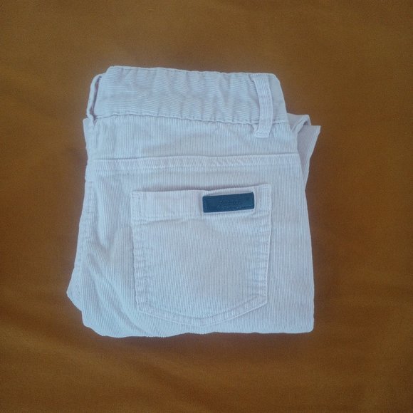 Jacadi- Girls corduroy slim pants light pink size 10 - Picture 5 of 7